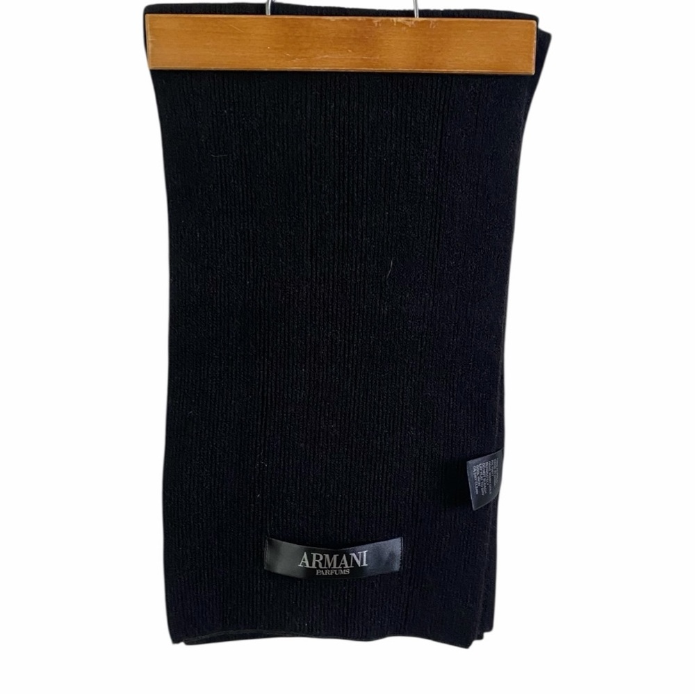 Giorgio Armani Black Knit Accessory